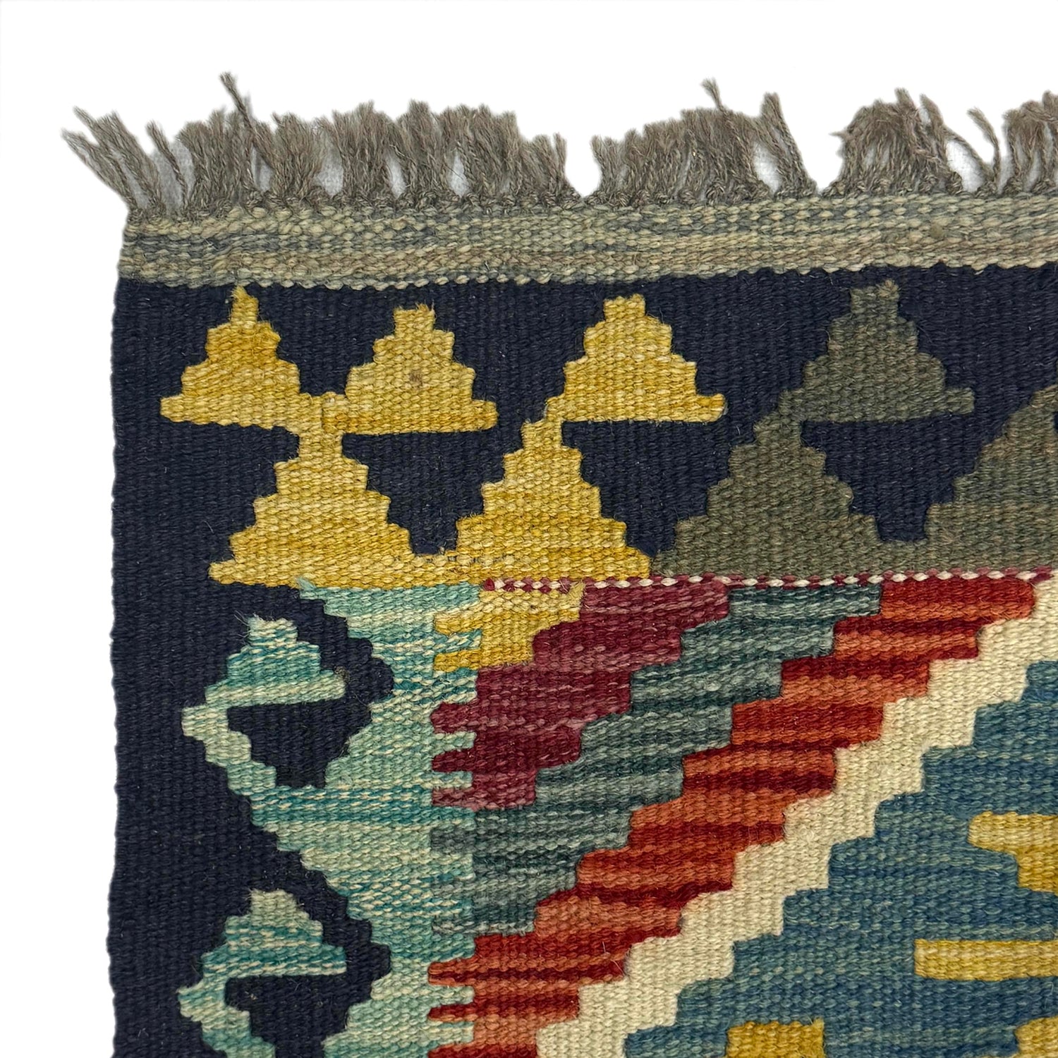 Handmade Multi Kilim Geometric 5x8 ft
