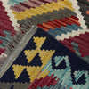 Handmade Multi Kilim Geometric 5x8 ft