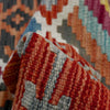 Handmade Multi Kilim Geometric 5x8 ft