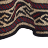 Saghari Kilim Area Rug Handmade Beige Floral 2x4 ft