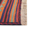 Maimana Kilim Area Rug Handmade Red Floral 7x10 ft