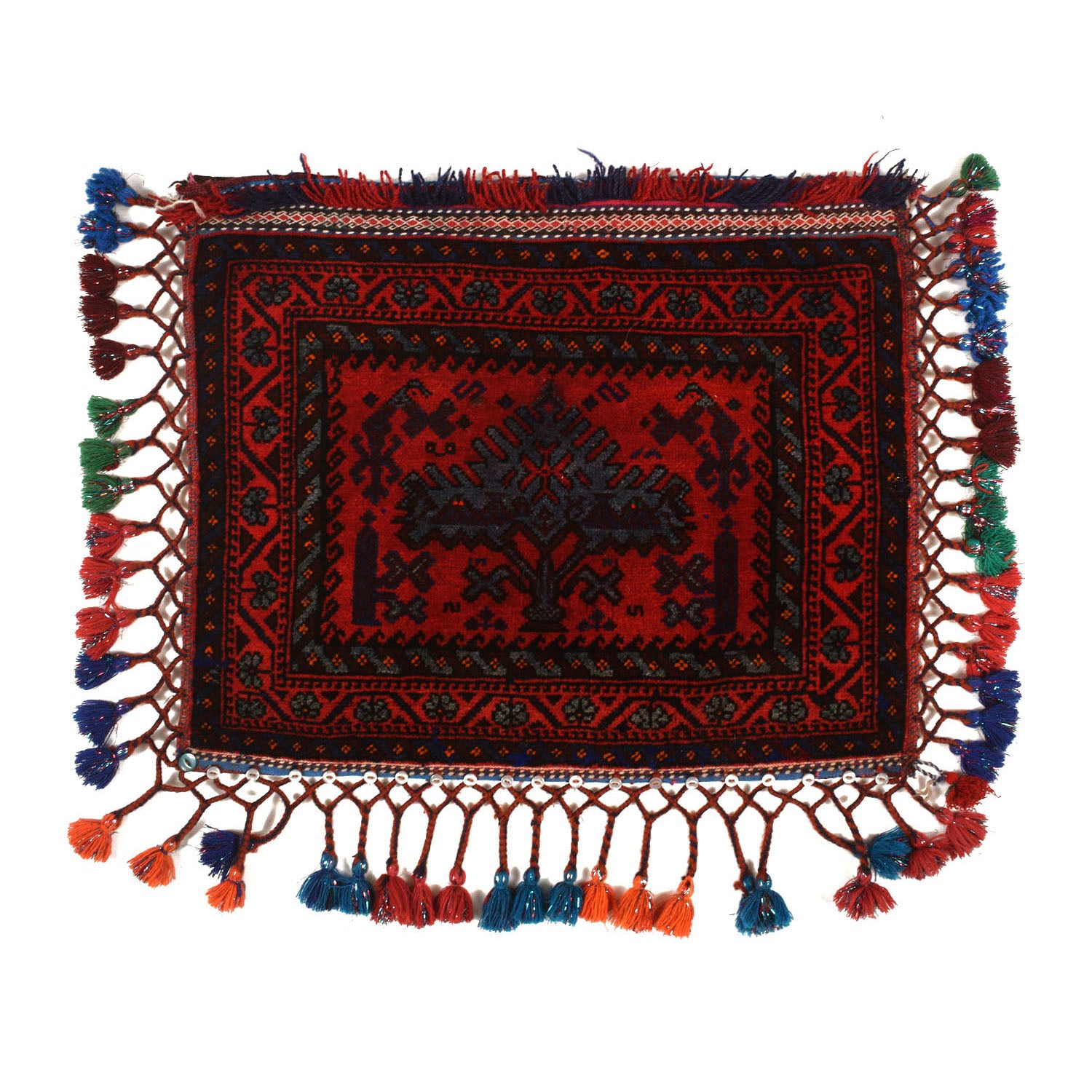 Balisht Area Rug Handmade Multi Floral 2x3 ft
