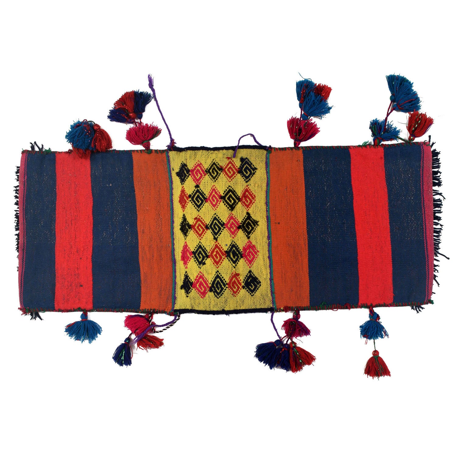 Saddle Bag Handmade Multi Floral 1x2 ft