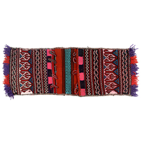 Saddle Bag Handmade Multi Floral 1x2 ft