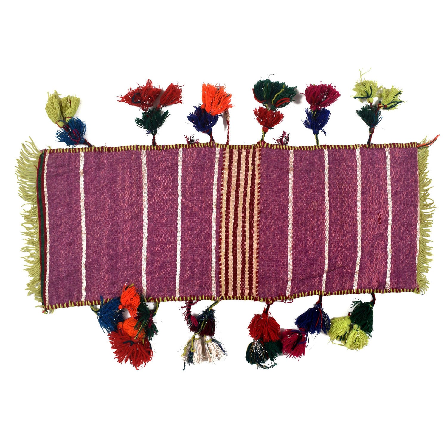 Saddle Bag Handmade Multi Floral 1x2 ft