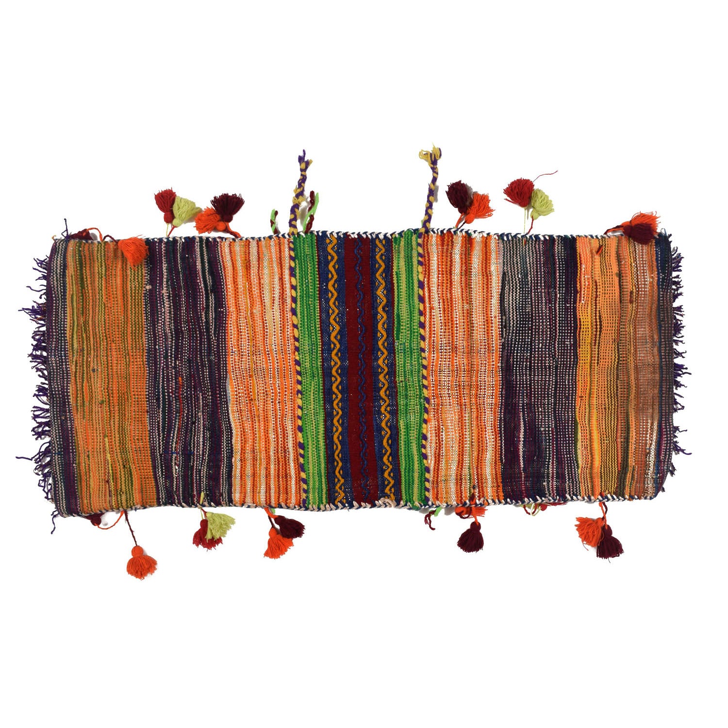 Saddle Bag Handmade Multi Floral 1x2 ft