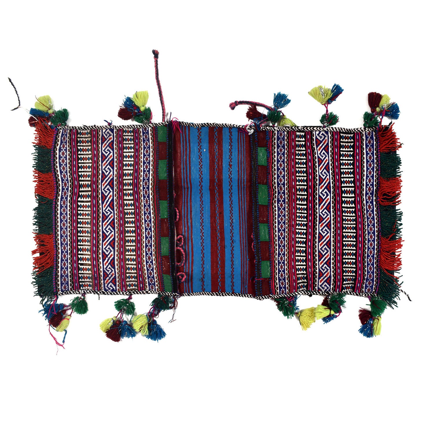 Saddle Bag Handmade Multi Floral 1x2 ft