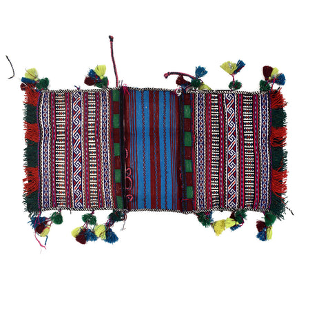 Saddle Bag Handmade Multi Floral 1x2 ft