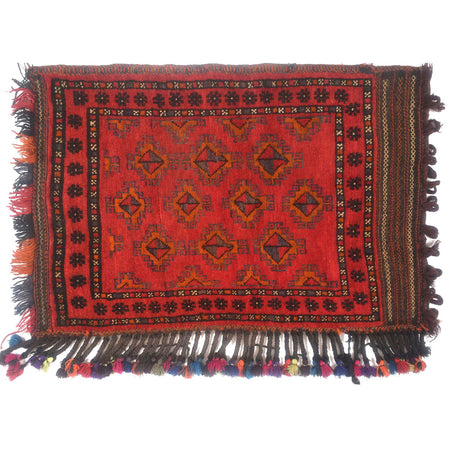 Balisht Area Rug Handmade Multi Floral 2x3 ft