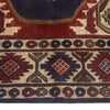 Barjasta Area Rug Handmade Beige Floral 3x5 ft