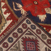 Barjasta Area Rug Handmade Beige Floral 3x5 ft