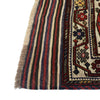 Barjasta Area Rug Handmade Beige Floral 4x6 ft