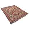 Maliki Kilim Area Rug Handmade Beige Floral 5x6 ft