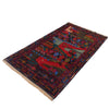 Pictorial Rug Handmade Multi Design