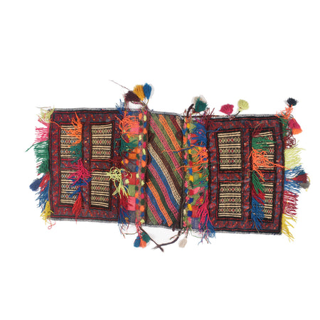 Saddle Bag Handmade Multi Floral 2x3 ft