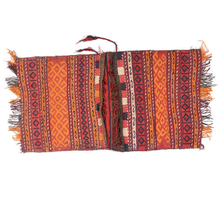 Saddle Bag Handmade Multi Floral 2x4 ft
