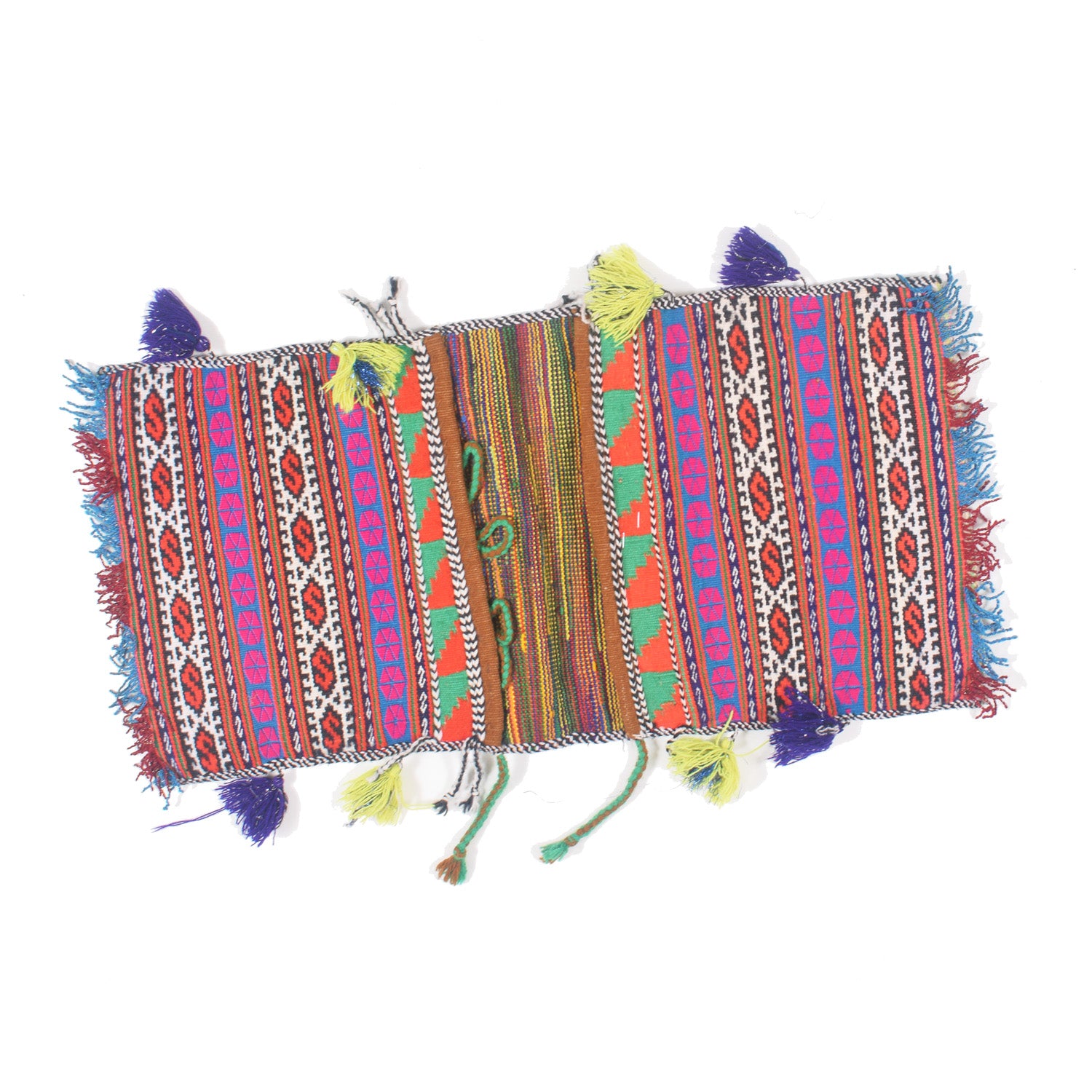 Saddle Bag Handmade Multi Floral 1x2 ft