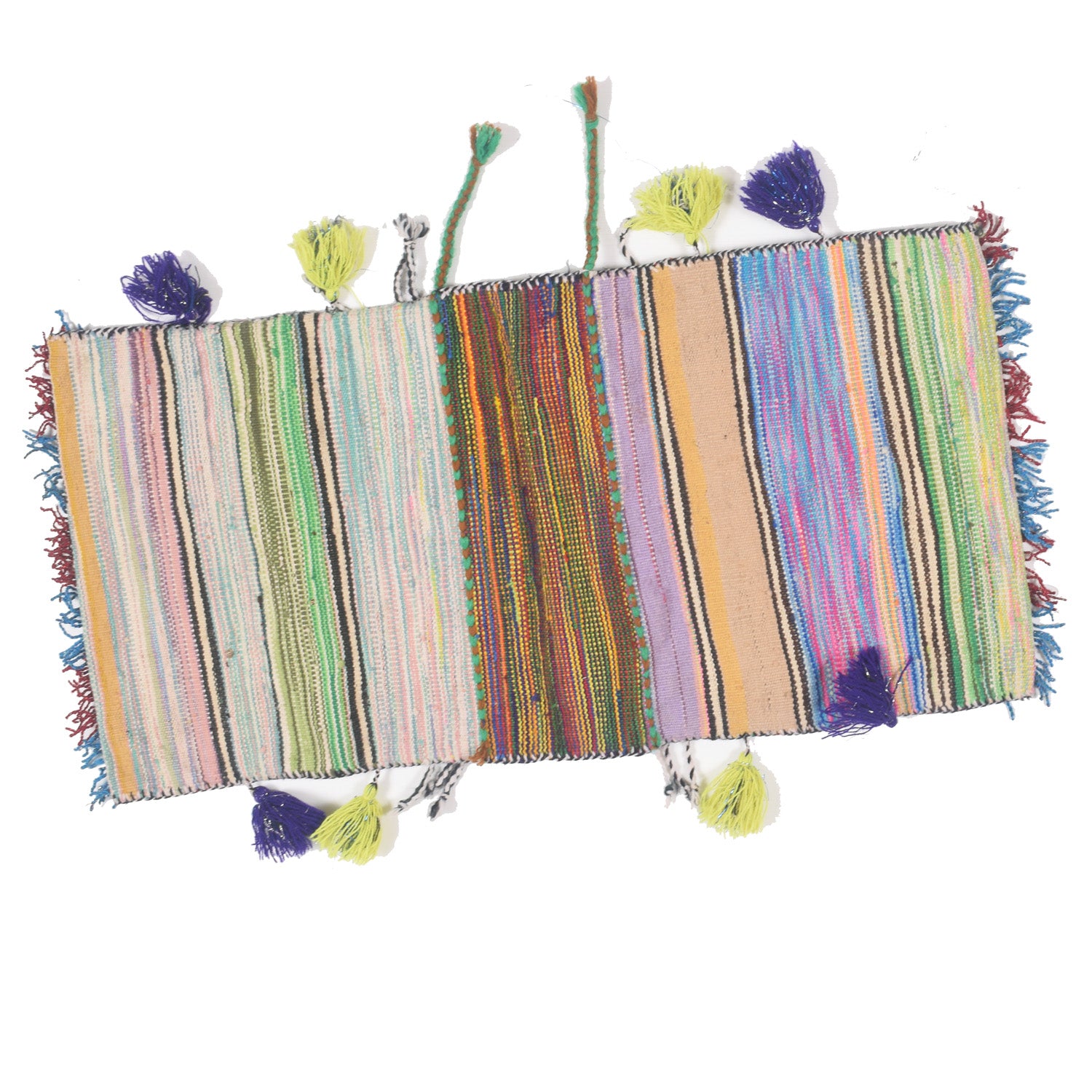 Saddle Bag Handmade Multi Floral 1x2 ft