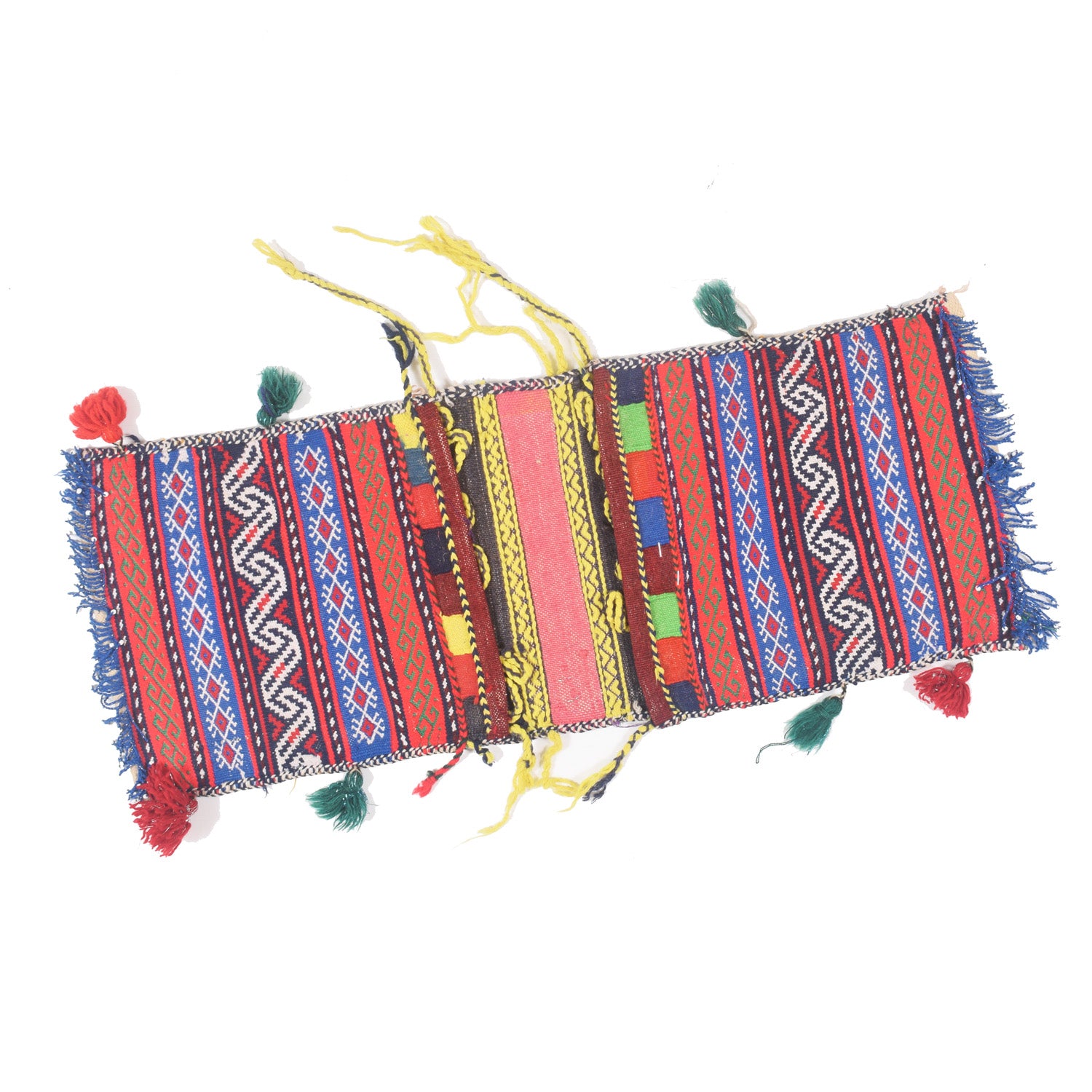 Saddle Bag Handmade Multi Floral 1x2 ft