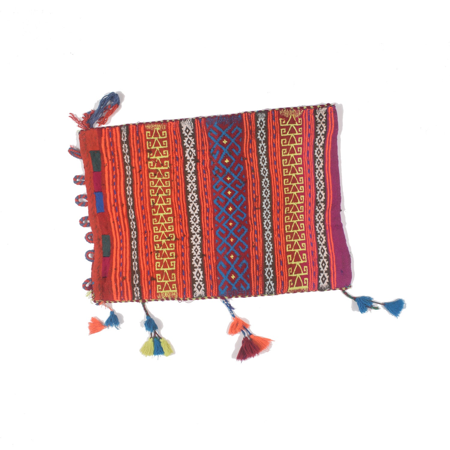 Balisht Area Rug Handmade Multi Geometric 2x3 ft
