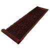 Mashwani Runner Handmade Deep Red Geometric 12' Runner