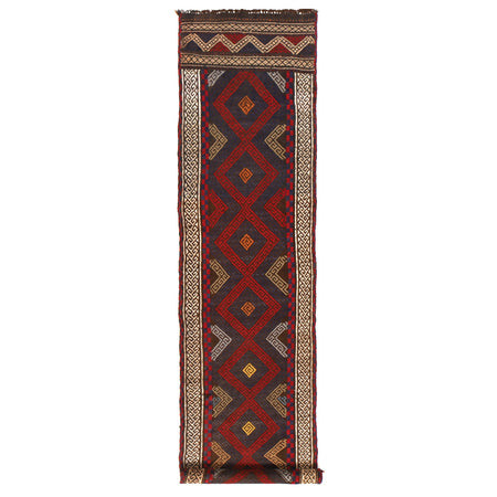 Suzuni Kilim Runner Handmade Multi 10' Runner