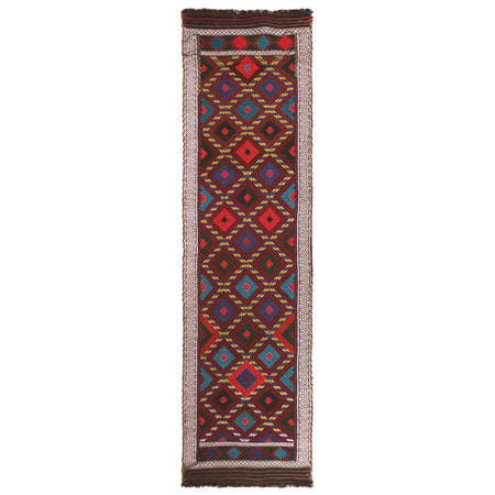 Suzuni Kilim Runner Handmade Multi 8' Runner