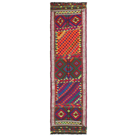 Suzuni Kilim Runner Handmade Multi 8' Runner