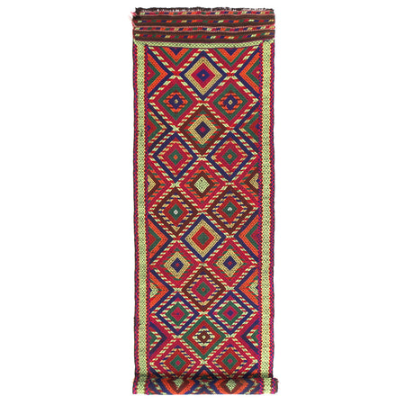 Suzuni Kilim Runner Handmade Multi 8' Runner