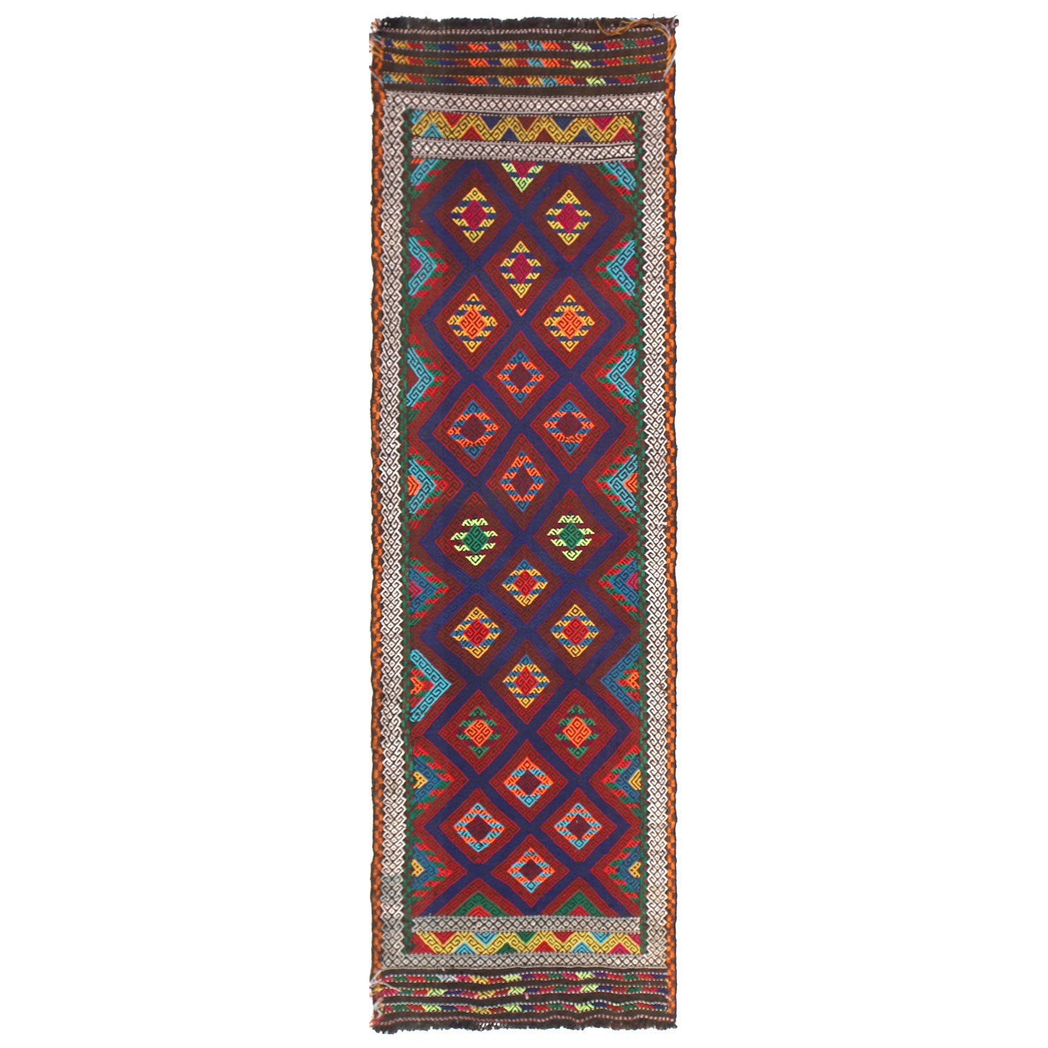 Suzuni Kilim Runner Handmade Multi 8' Runner