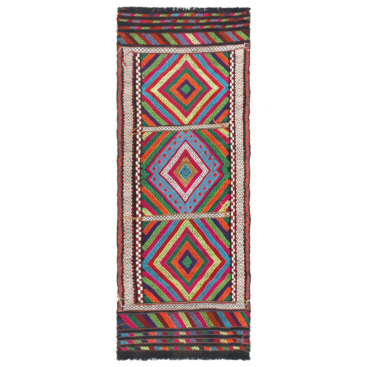 Suzuni Kilim Runner Handmade Multi 6' Runner