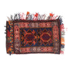 Balisht Area Rug Handmade Multi Floral 2x3 ft