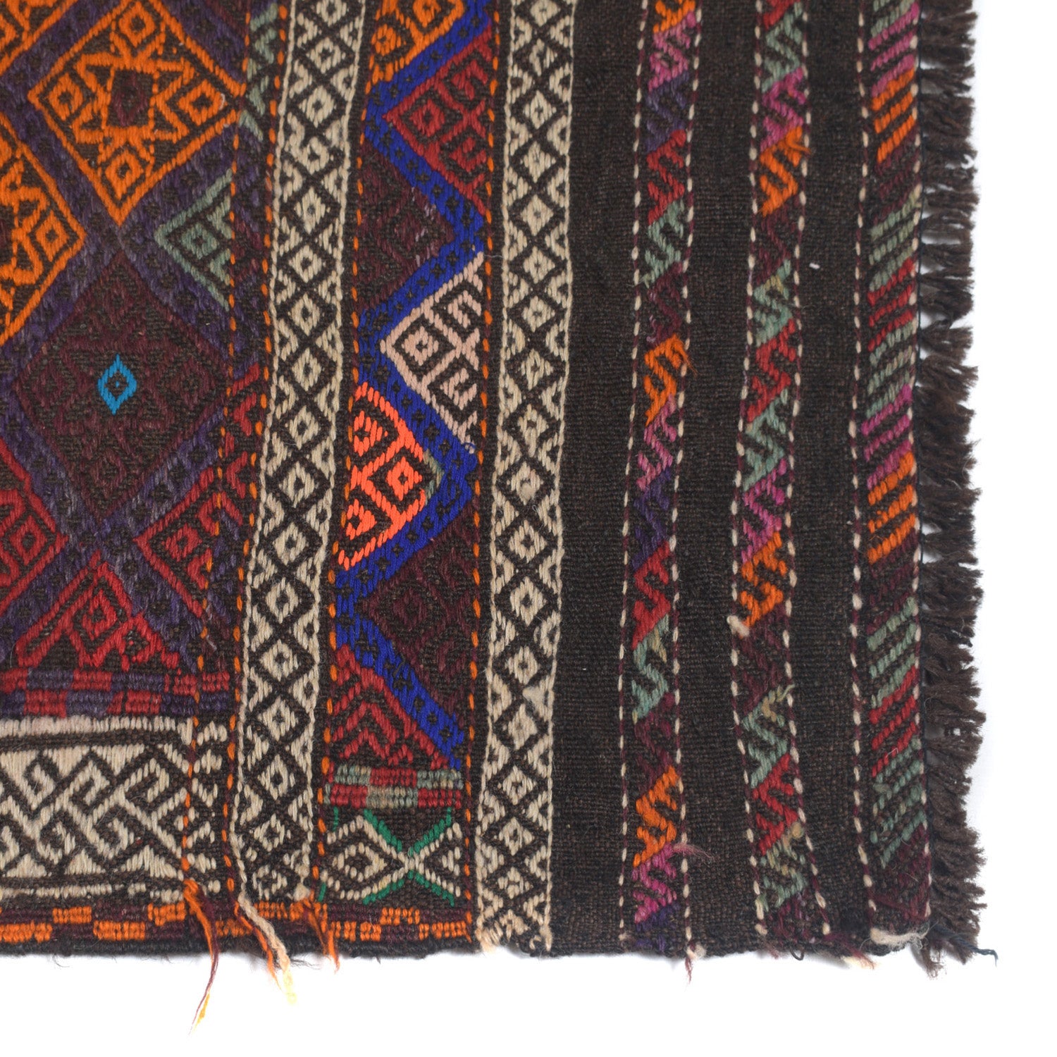 Suzuni Kilim Runner Handmade Multi 8' Runner