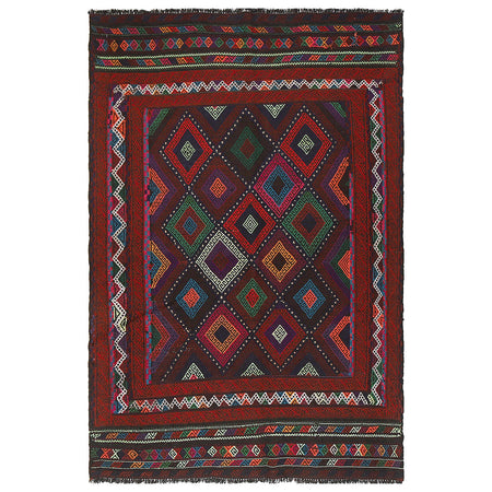 Suzuni Kilim Runner Handmade Multi 4x7 ft