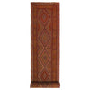 Mashwani Runner Rug Handmade Brown Geometric 13' Runner