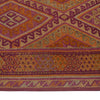 Mashwani Runner Rug Handmade Brown Geometric 13' Runner