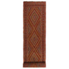 Mashwani Runner Handmade Brown Geometric 12' Runner