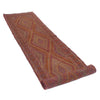 Mashwani Runner Handmade Brown Geometric 12' Runner