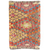 Handmade Multi Kilim Geometric 10' Runner