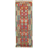 Handmade Multi Kilim Geometric 10' Runner