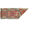 Handmade Multi Kilim Geometric 10' Runner