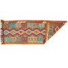 Handmade Multi Kilim Geometric 10' Runner