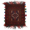 Balisht Area Rug Handmade Multi Floral 2x3 ft