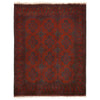 Khal Mohammadi Rug Handmade Red 4x7 ft