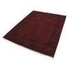 Khal Mohammadi Rug Handmade Red 4x7 ft