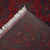 Khal Mohammadi Rug Handmade Red 4x7 ft