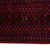 Bokhara Rug Handmade Deep Red Medallion 7x10 ft