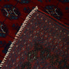 Bokhara Rug Handmade Deep Red Medallion 7x10 ft