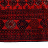 Bokhara Rug Handmade Vibrant Red Medallion 7x10 ft