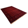 Bokhara Rug Handmade Vibrant Red Medallion 7x10 ft